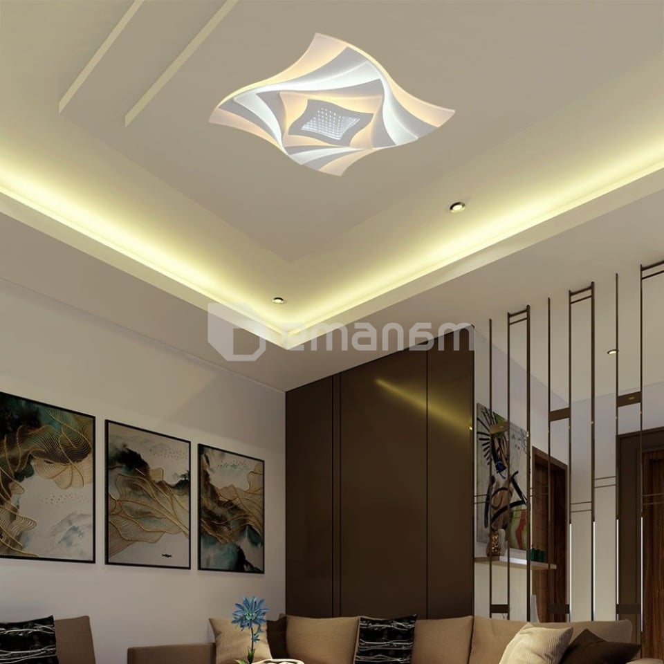 ჭაღი LED V-TAC 75W 6500Lm თეთრი IP20 VT-7734 23397
