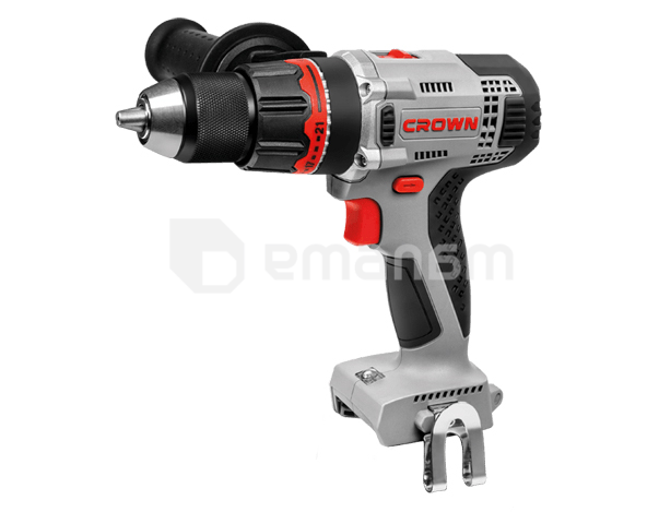 სჭვალსახრახნი Crown CT21076HMX 20V აკუმულატორის გარეშე