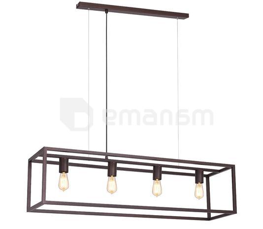 ჭაღი Luminex FRAME RECTANGLE SMALL 4 E27 6501