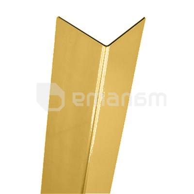 პროფილი ალუმინის ფილისთვის 20 მმ/2.7 მ ოქროსფერი