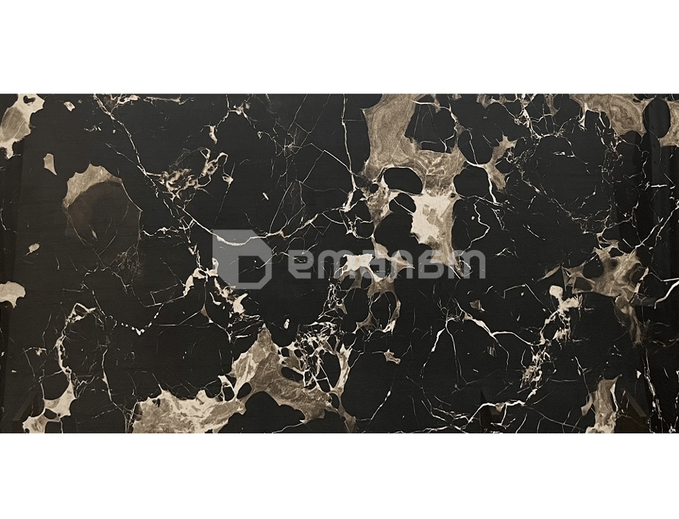 კერამოგრანიტი Raviraj BLACK ROSE HIGH GLOSS 800X1600მმ