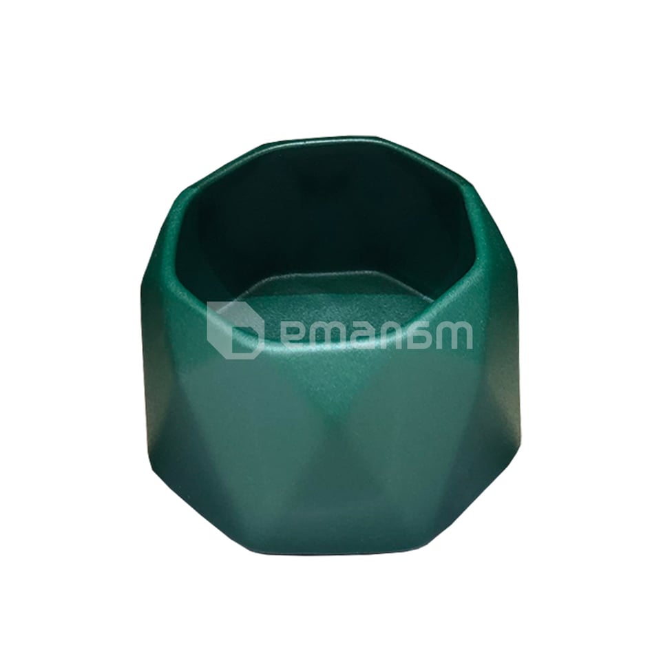 ქოთანი კერამიკული ზურმუხტისფერი Oriana №1 0,35ლ