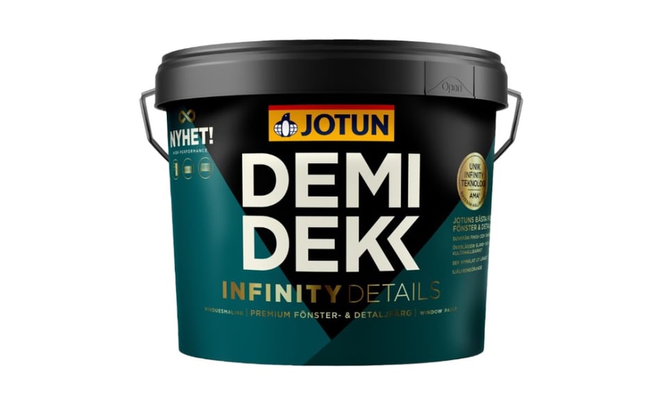 ხის საღებავი Jotun Demidekk Infinity Details Base A 2.7 ლ