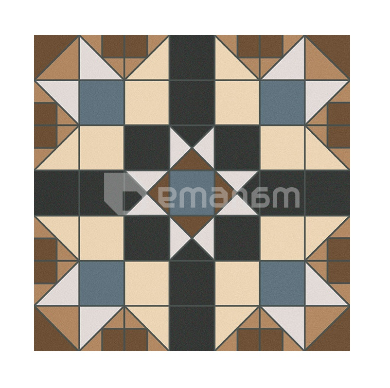 იატაკის ფილა Super Ceramica VICTORIA MULTICOLOR GRES 45X45სმ