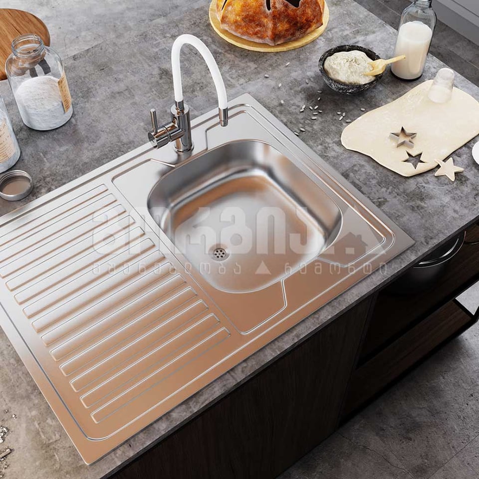 სამზარეულოს შემრევი თეთრი ZUMBA BZA4W