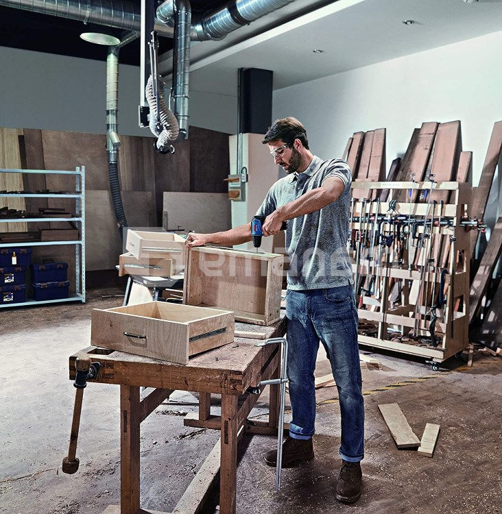 აკუმულატორის დრელი-სახრახნისი უნახშირო Bosch GSR 12V-30 Professional 12V (06019G9000)