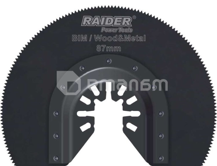 საცმი მულტიფუნქციური ინსტრუმენტისთვის Raider BIM 155604 87 მმ