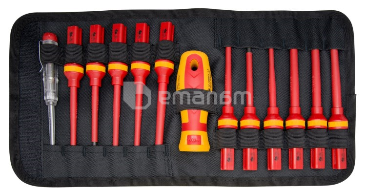 სახრახნისების ნაკრები Topmaster 225109 10000V