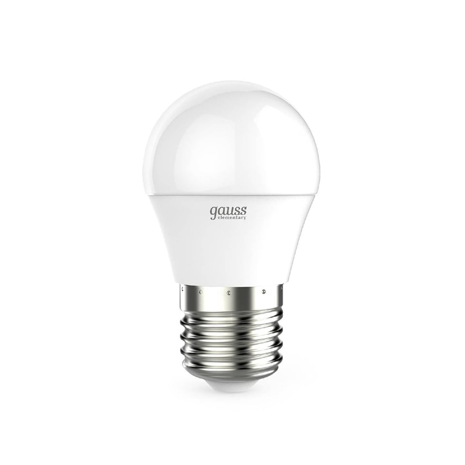 LED ნათურა Elementary Ball 6W 470lm 6500K Е27 - 53236 Gauss