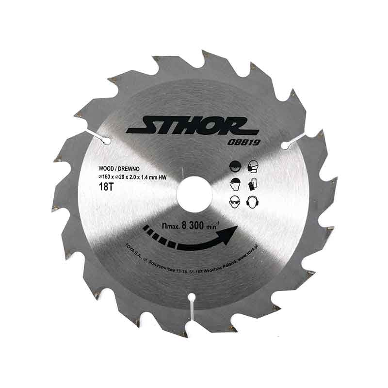 ვოლფრამის კარბიდის სახერხი დისკი 160x18x20მმ