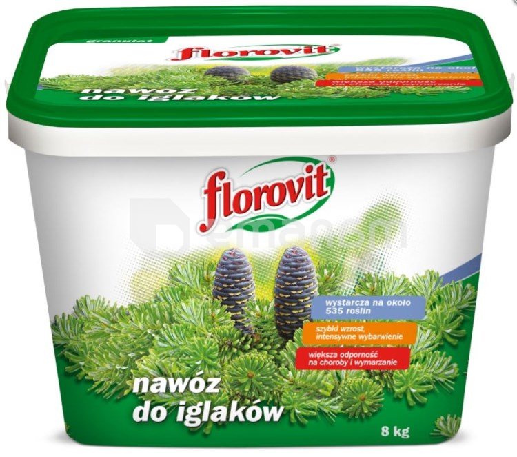 სასუქი Florovit Conifers 8 kg