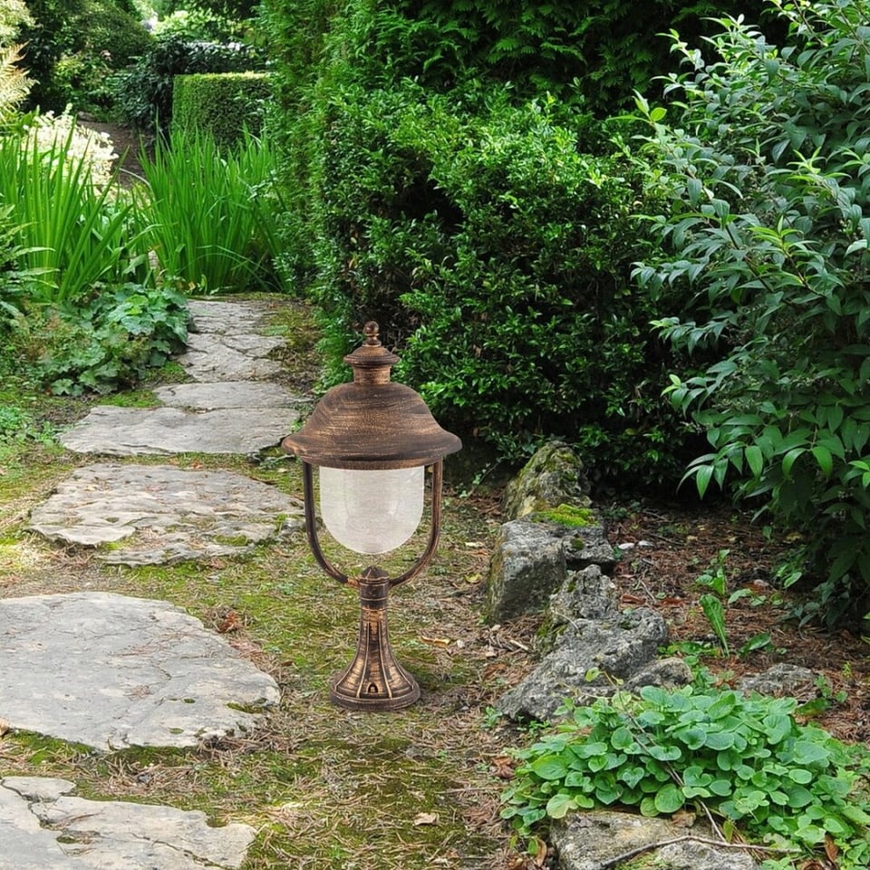 სანათი ბაღის-პარკის Rabalux 8698 New York E27 1  MAX 100W ოქროსფერი