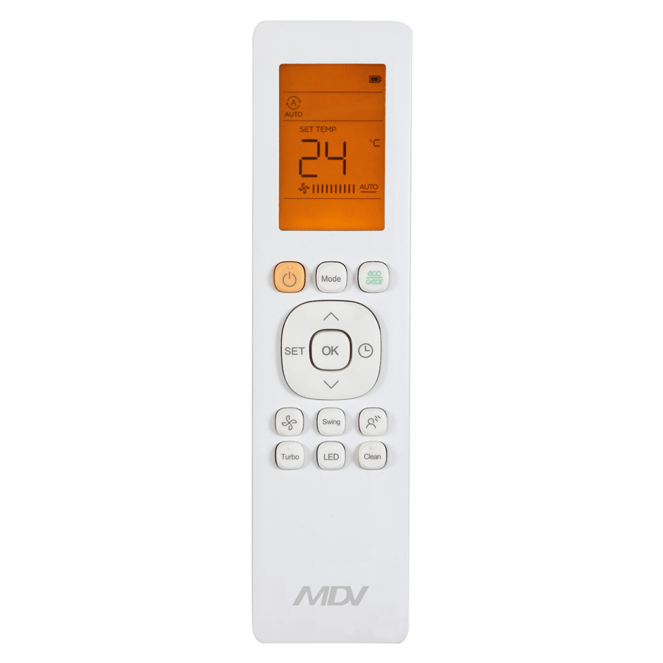 კონდიციონერი MDV By MIDEA MDSAF-18HRN8-IK (RG10), 50-60m², ON/OFF, Air Conditioner, White