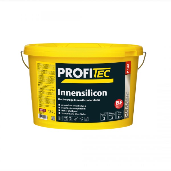 ინტერიერის სილიკონის საღებავი PROFITEC P132 INNENSILICON 12,5 ლ