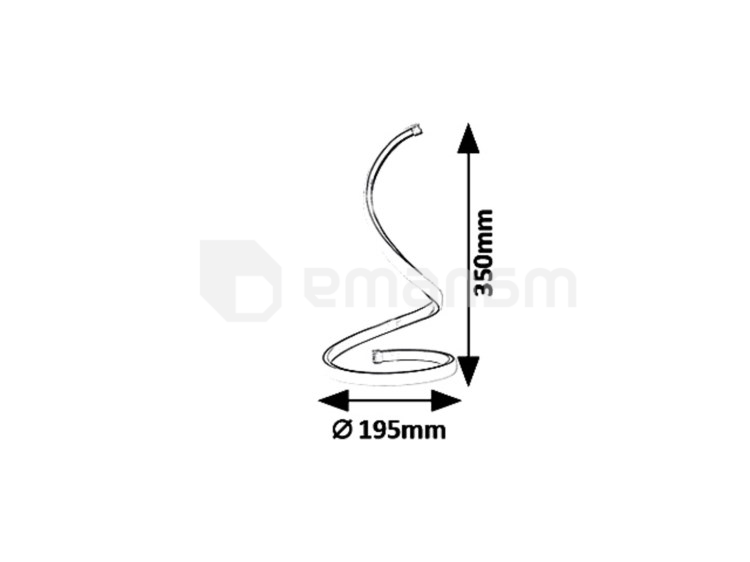 სანათი მაგიდის Rabalux Anais 5470 LED 4.8W