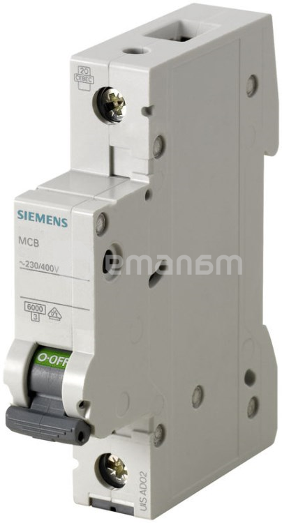 ავტომატური ამომრთველი Siemens 5SL6140-7 1P C40