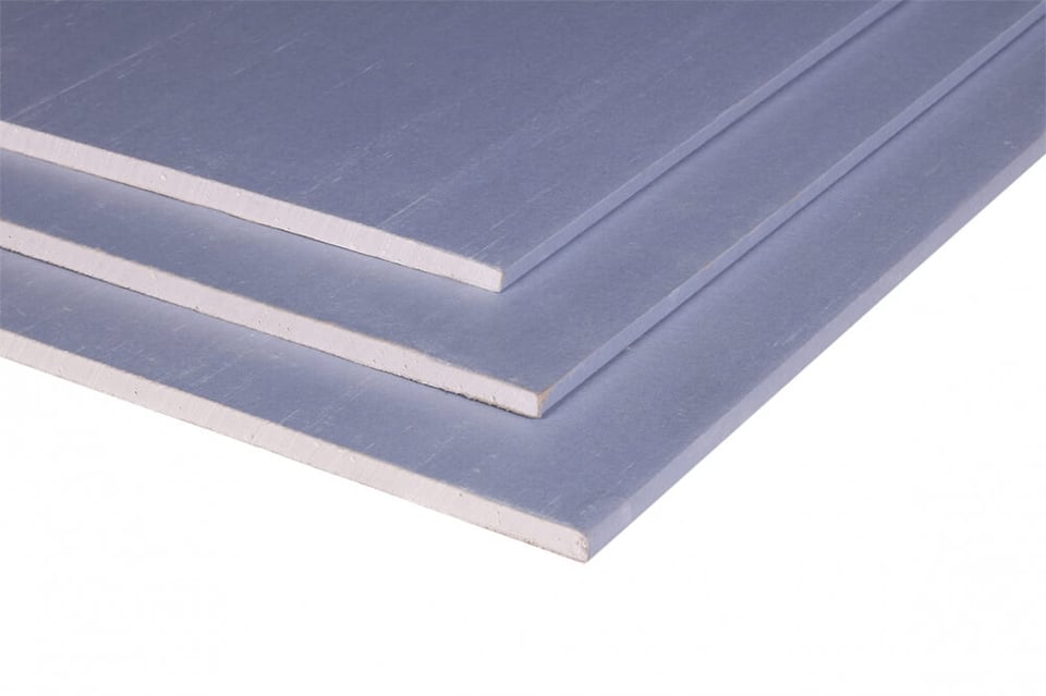 MEGA BOARD კნაუფის თაბაშირ–მუყაოს ცეცხლგამძლე და ნესტგამძლე ფილა Megaboard 2500x1200x12.5