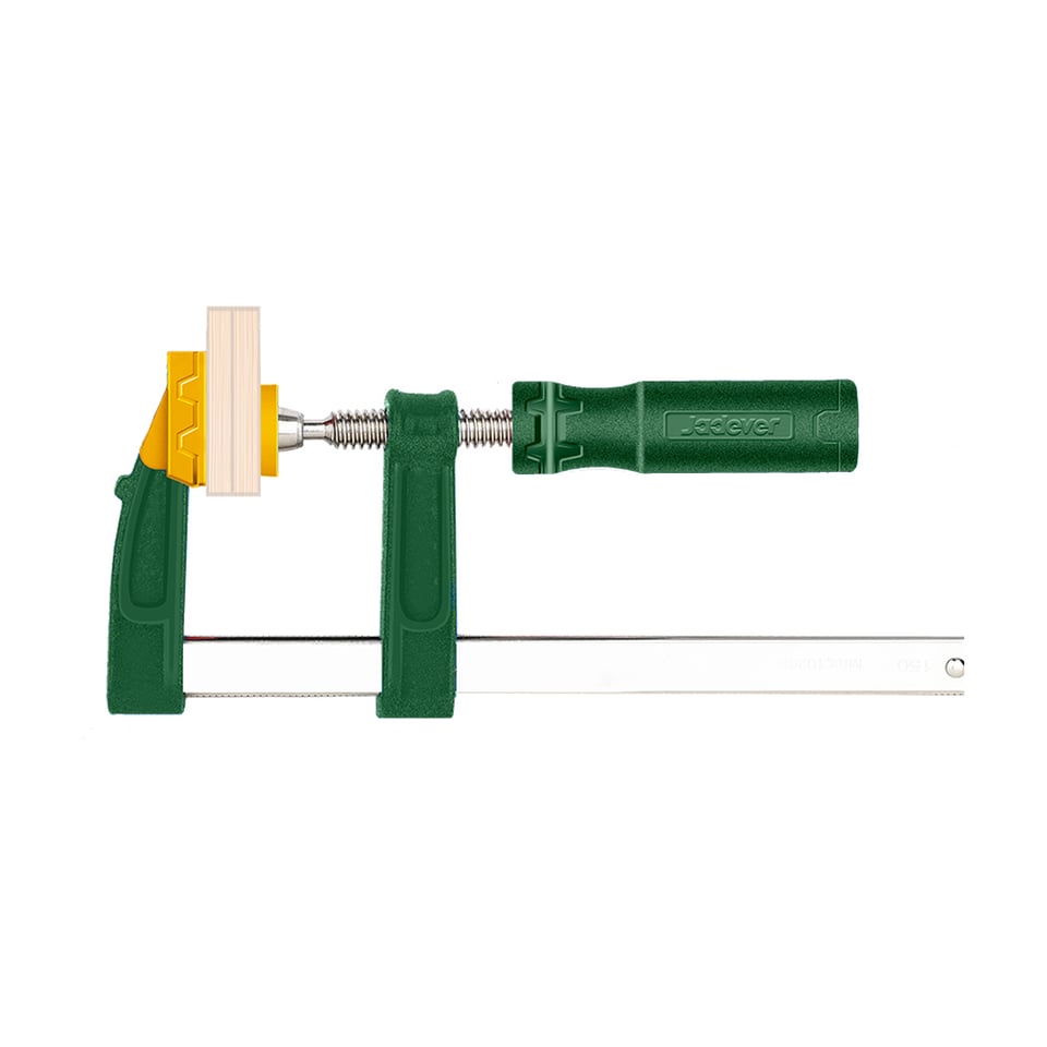 F-ფორმის მომჭერი ხის სახელურით 50x150მმ  JDCP2151 JADEVER