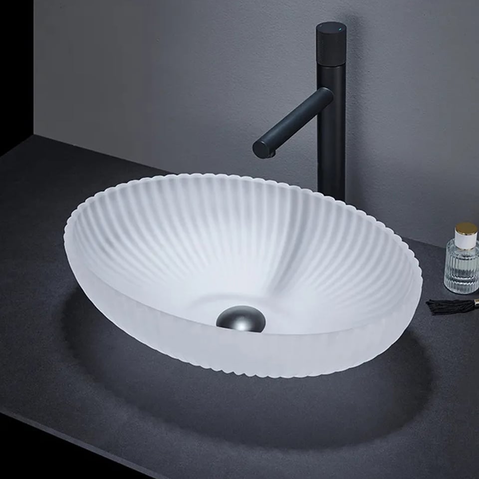 ხელსაბანი დასადგამი GLASS BASIN GL49-JA