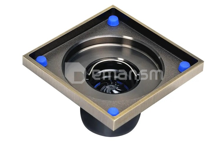 ტრაპი მაგნიტური კლაპანით MAGdrain FC10Q5-Q, პრიალა 100x100 სმ