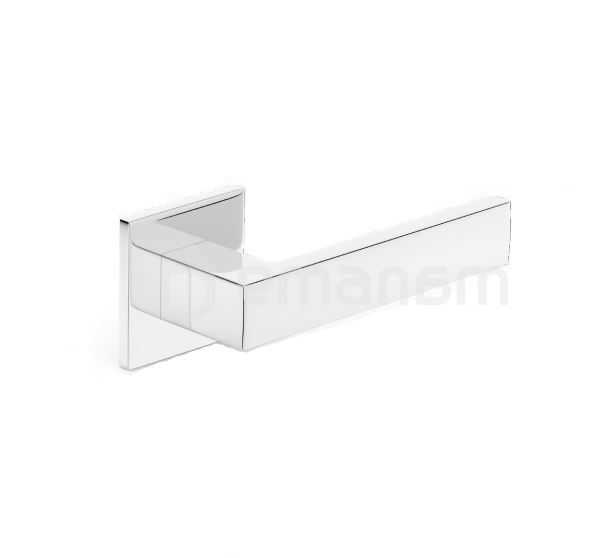 სახელური როზეტით Metal-Bud Cube Slim ZCUKSCB დამცავი ხუფით SZQSLCBY ქრომი