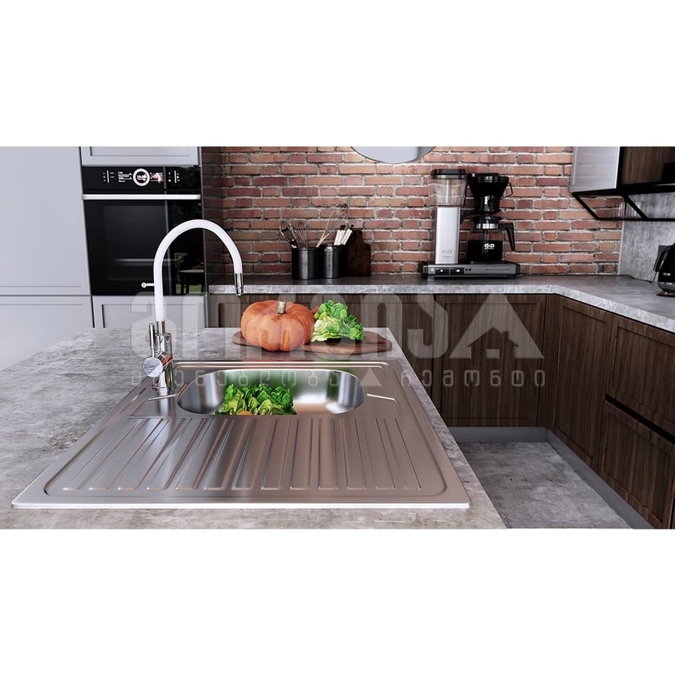 სამზარეულოს შემრევი თეთრი ZUMBA BZA4W