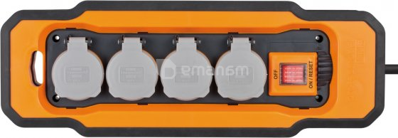 დამაგრძელებელი 4 Brennenstuhl 8მ IP54 professionalLINE BB8100