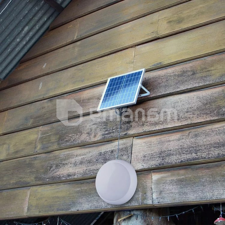 სანათი მზის პანელით და პულტით V-TAC LED Solar 7613 IP65 3in1 15W