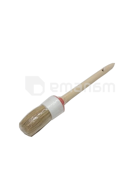 მრგვალი სამღებრო ფუნჯი ხის ტარით KANA 83200810 No.8 35 მმ