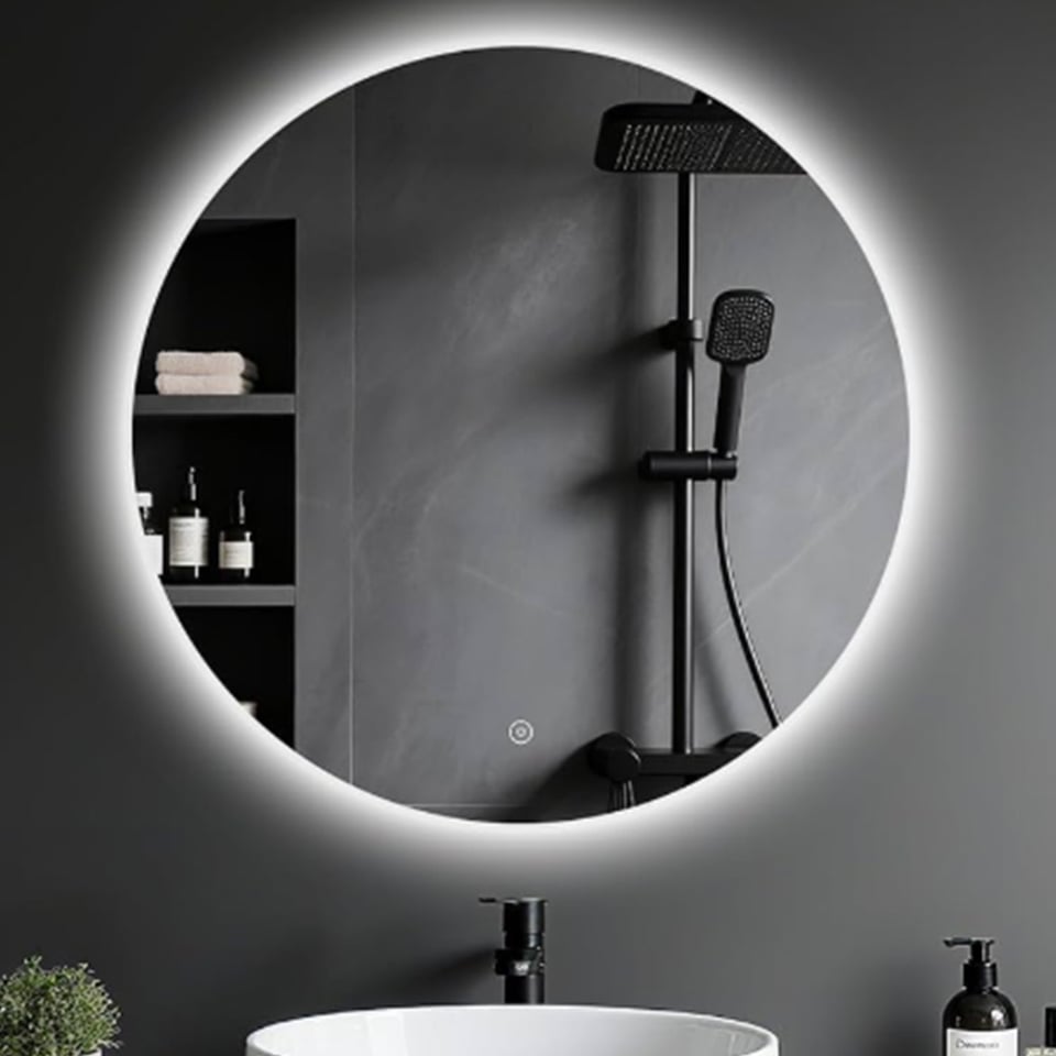 სააბაზანოს სარკე განათებით LED-308 60*60