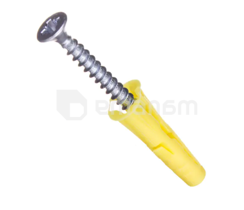 დიუბელი უნივერსალური Yellow 5 მმ სჭვლით Koelner 3,5x30 მმ 100 ც -05+330