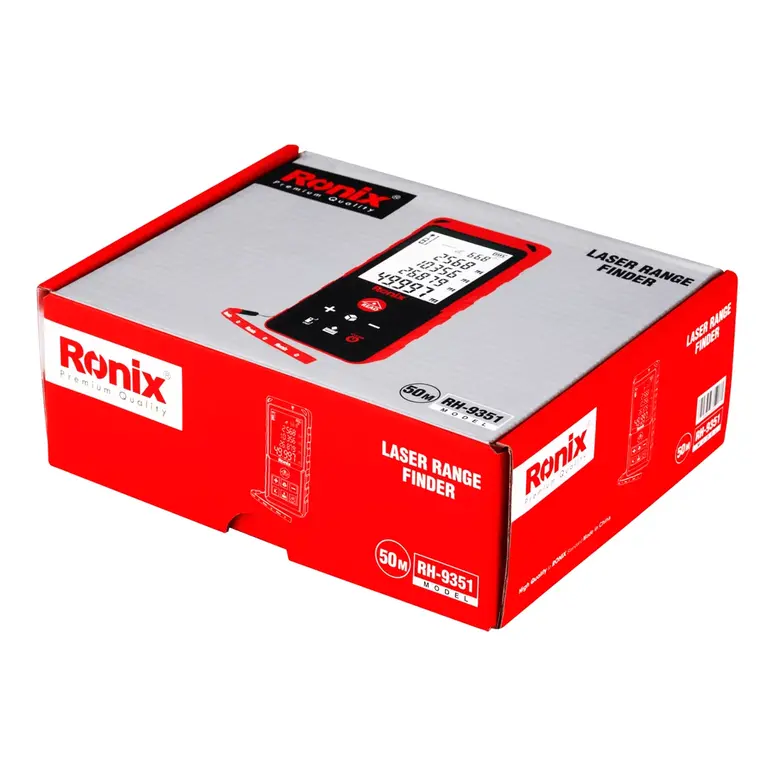 ლაზერული მანძილმზომი Ronix RH-9351, 50მ