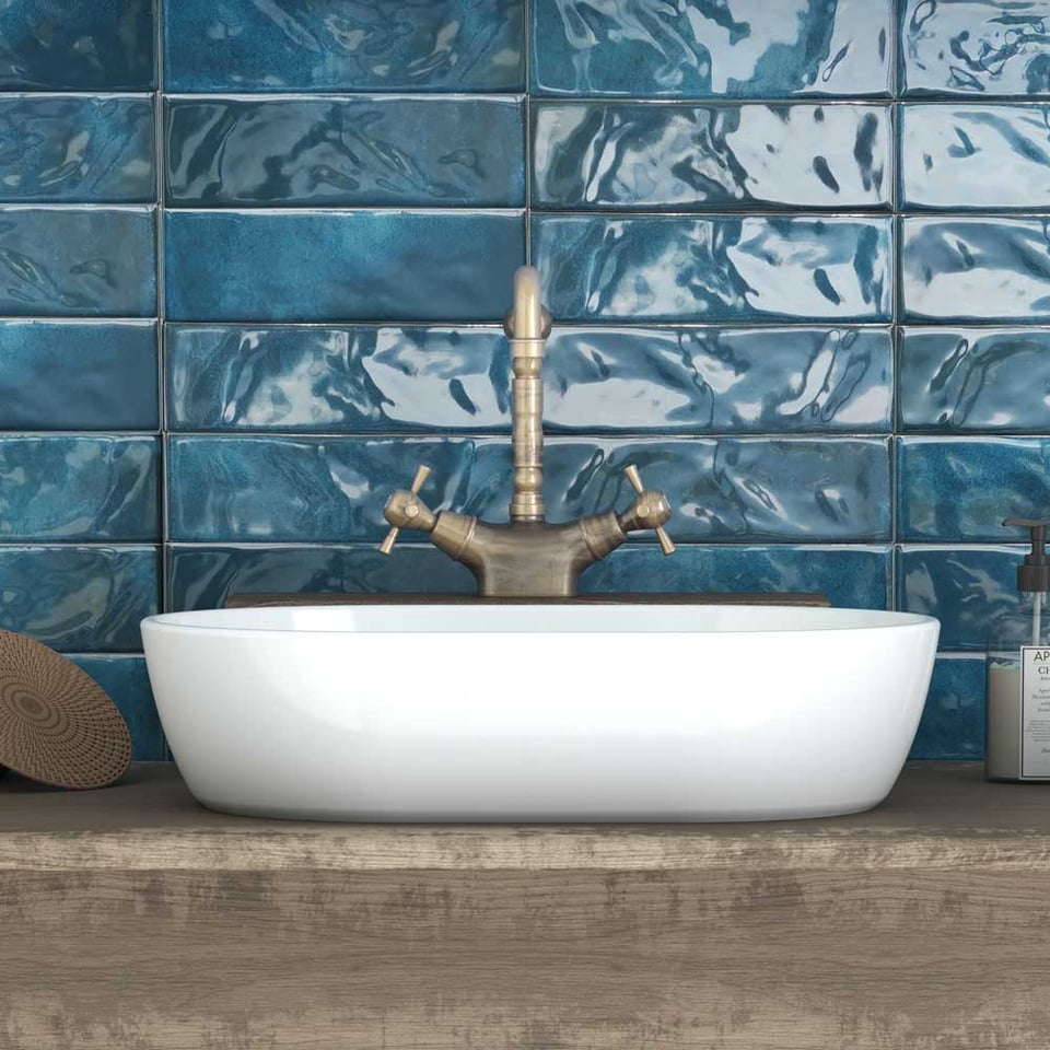 კაფელი Verano Turquoise 10*30 "Ege"