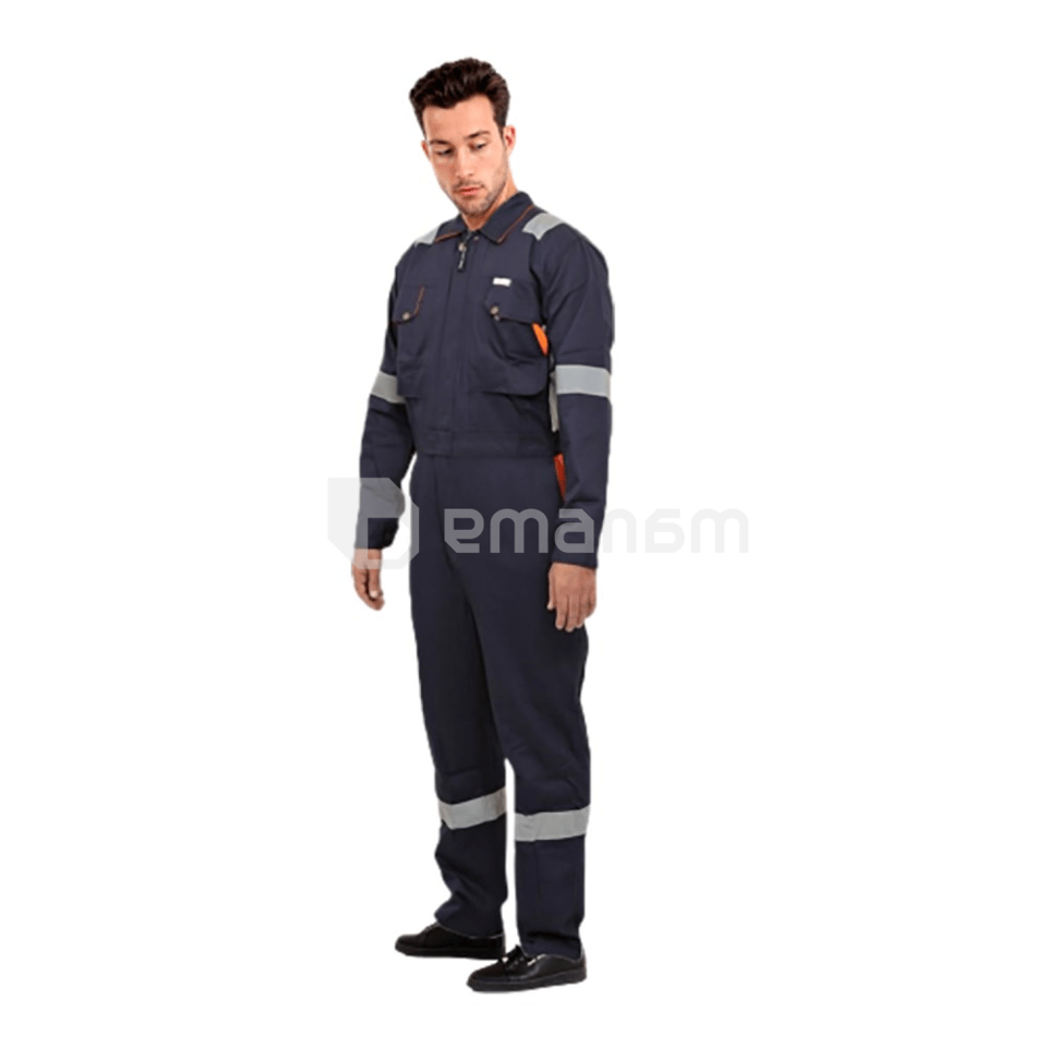 სამუშაო კომბინიზონი ლურჯი American Safety ASDOH-N M