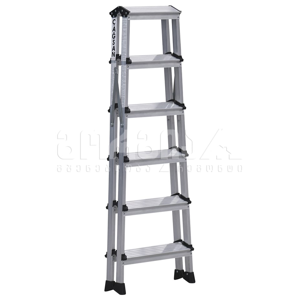 ალუმინის ორმხრივი კიბე 6x6 CGS OL6-LFD132AL