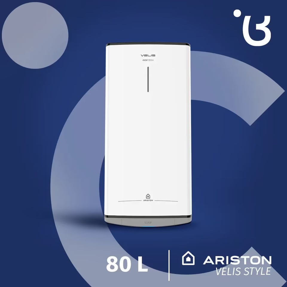 VELIS STYLE მოცულობითი ელექტრო წყალგამაცხელებელი RU - 80 ლიტრი