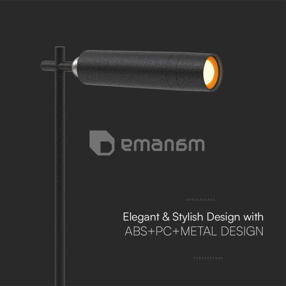 მაგიდის მაგნიტური სანათი V-TAC 3W შავი ფერი 4000K 300Lm 23042