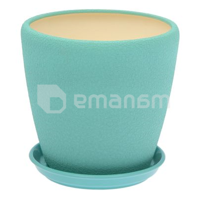 კერამიკული ქოთანი Oriana Gracia №1 ფირუზისფერი 10 ლ