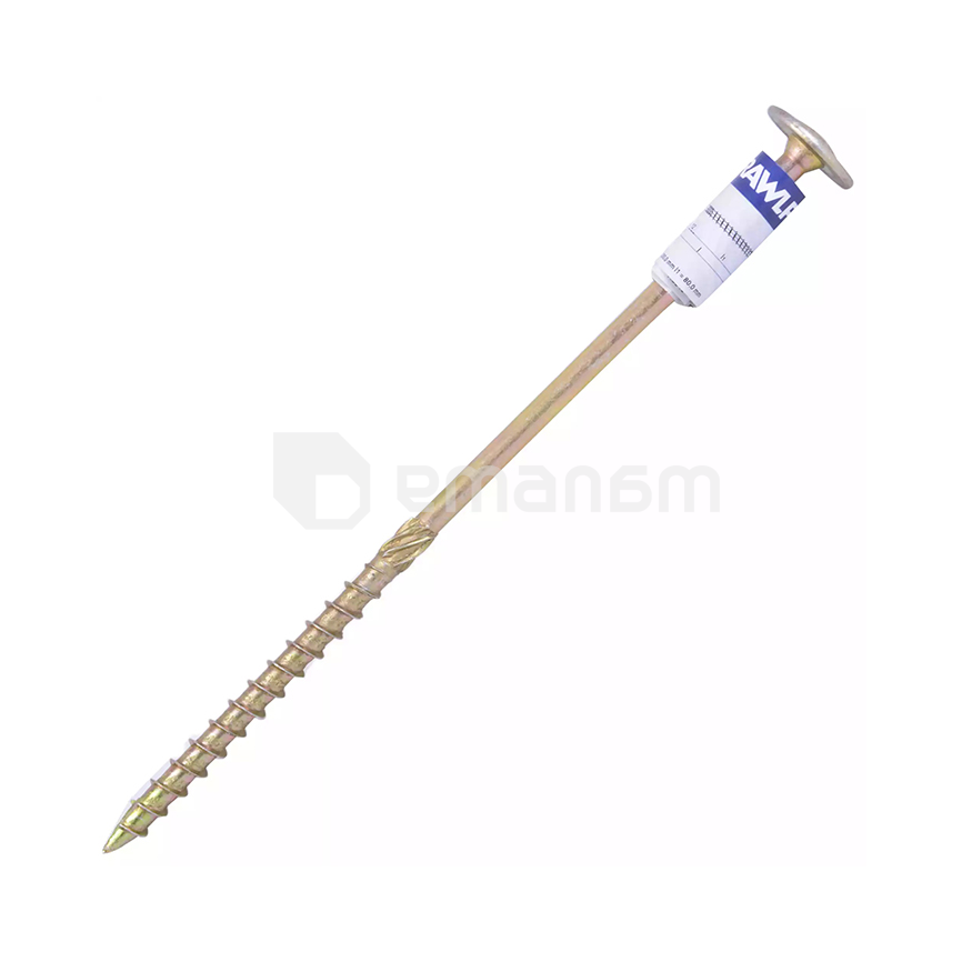 მილისი პლასტიკური ღრუ სივრცეებისთვის R-P3-CS-80200-WH 8х200 მმ 100 ც.