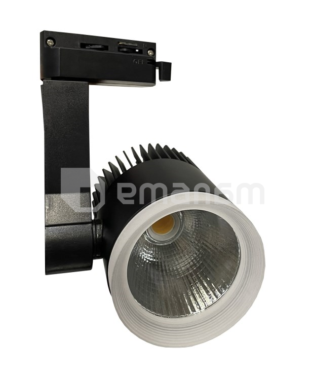 სანათი ტრეკი MIRAS 10W 70*81 BK