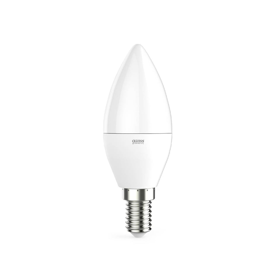 ნათურა10W 710lm 3000K Е14 LED 1/10/1 Gauss Elementary Candle