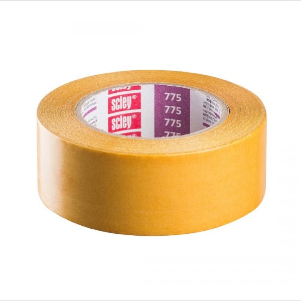 ორმხრივი სკოჩი, ხაოიანი ზედაპირისთვის #775, 48*10მ, 0310-751050