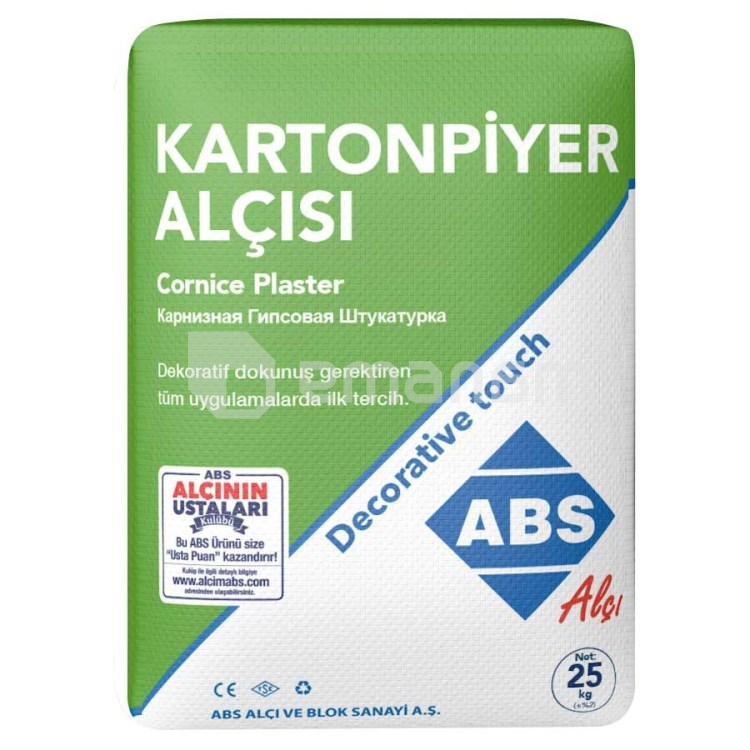 თაბაშირი ABS Cornice Plaster 25 კგ