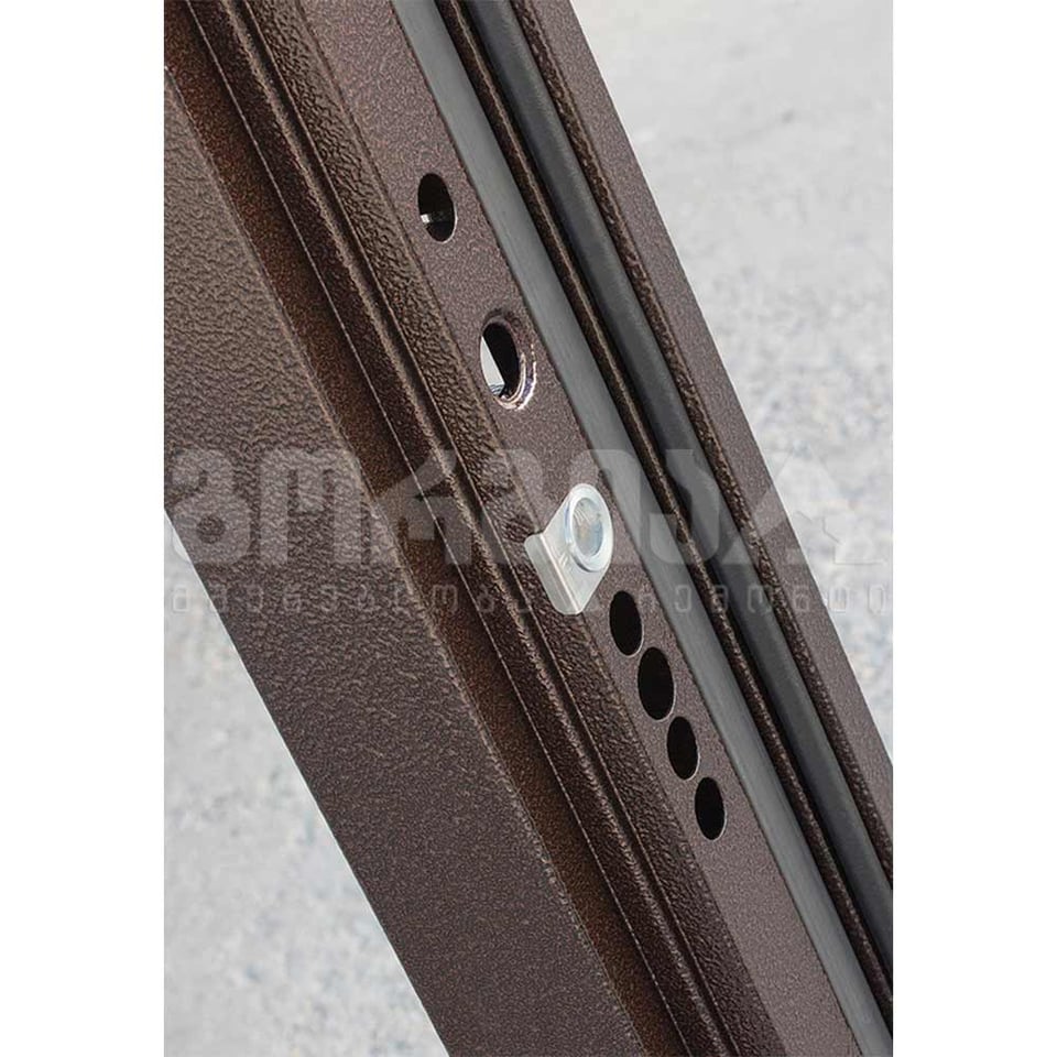 ლითონი კარი FL-27 2200*960 თეთრი მეტალი/მდფ გარე მარჯვენა