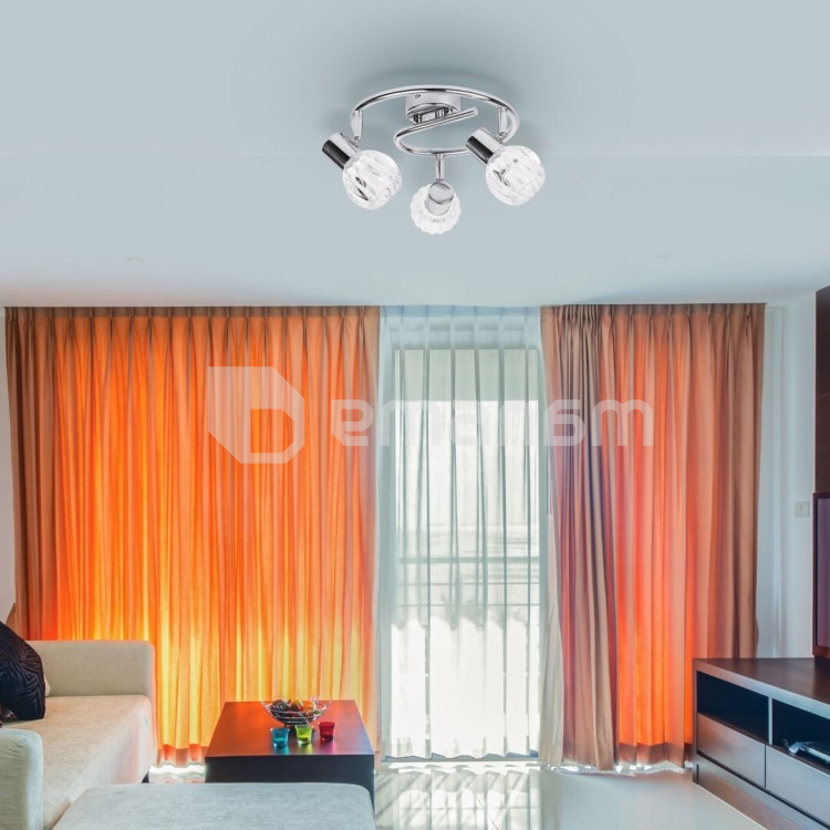 სანათი სპოტი Rabalux Lauren 6093 E14 3X MAX 40W