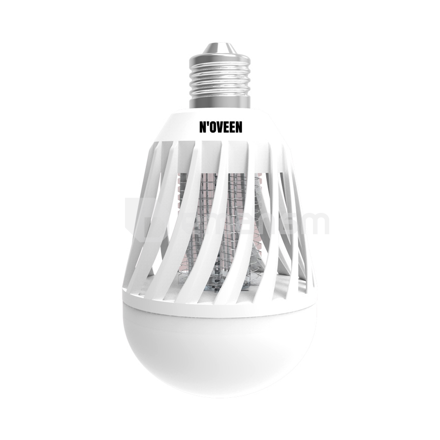 მწერების საწინააღმდეგო ნათურა NOVEEN LED E27 6W 3000V 40მ² IKN803