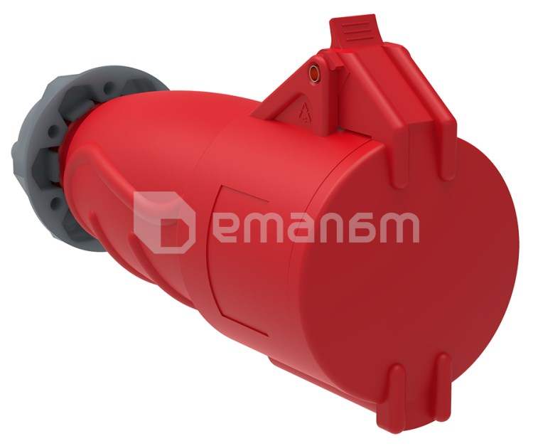 როზეტი ძალოვანი IEK Magnum ССИ-225 415V 32A 3Р+РЕ+N IP44