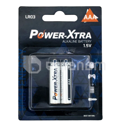 ელემენტი Poewr-Xtra AAA 2ც Alkaline