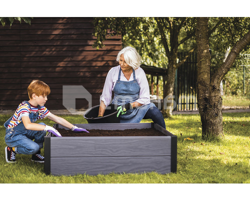 ქოთანი ყვავილის Keter Maple DRWGRY-EE STD Cu 249298 106x106x32 სმ