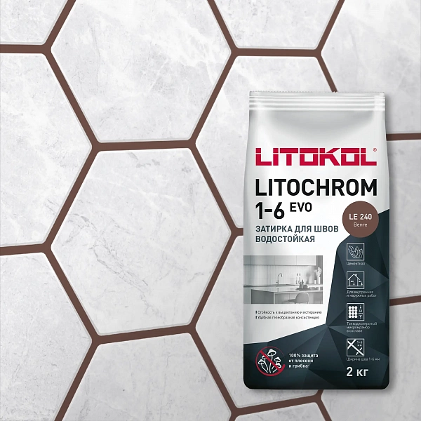 ფუგა LitoChrom Evo N240 ვენგე 2კგ